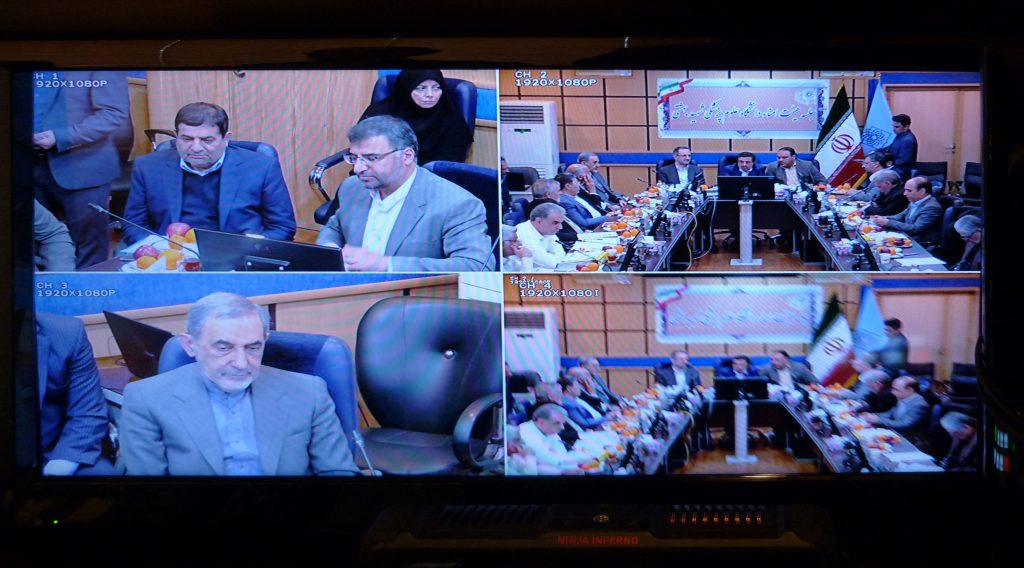 pro camera display نمایشگر دوربینهای سالن کنفرانس